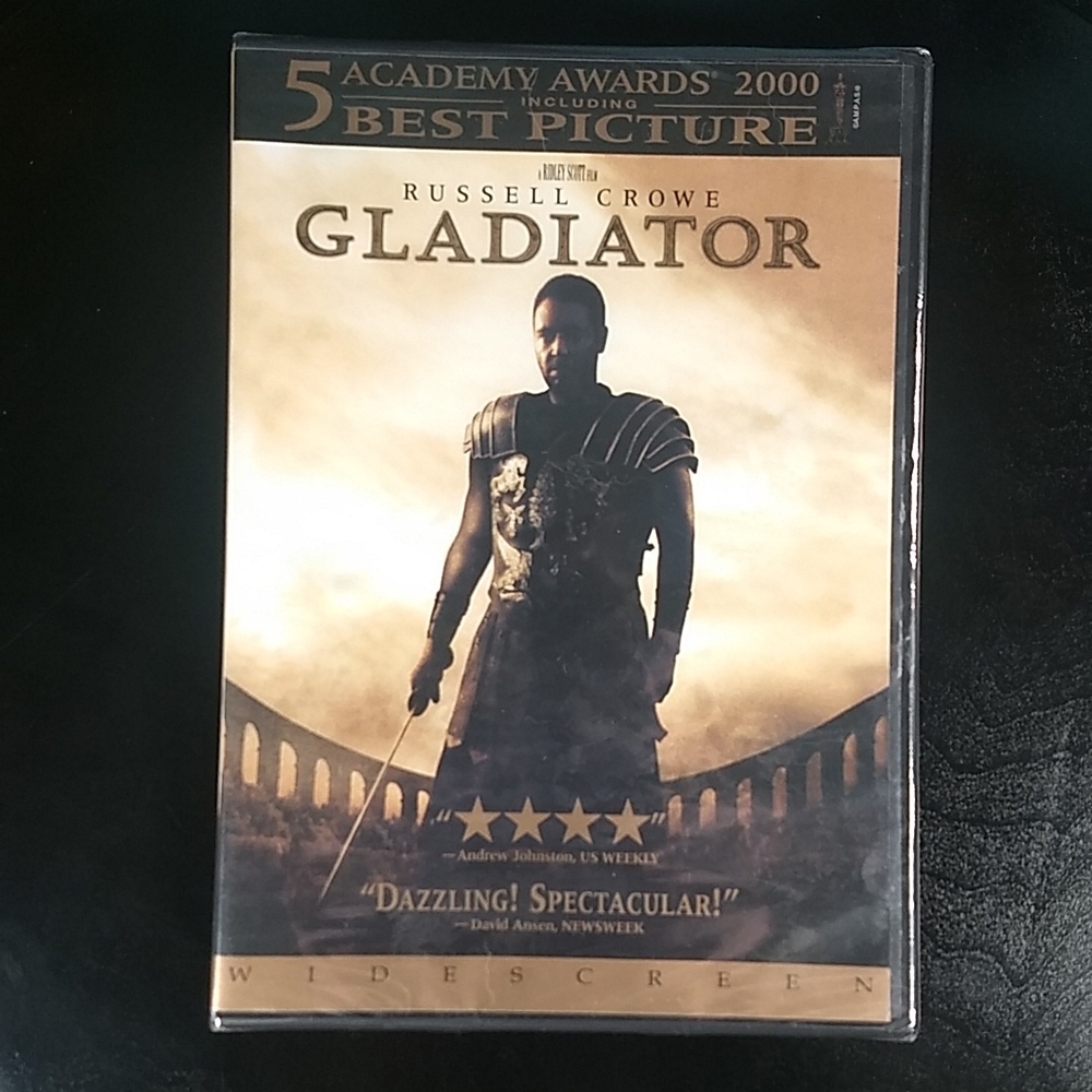 Gladiator, Factory Sealed DVD